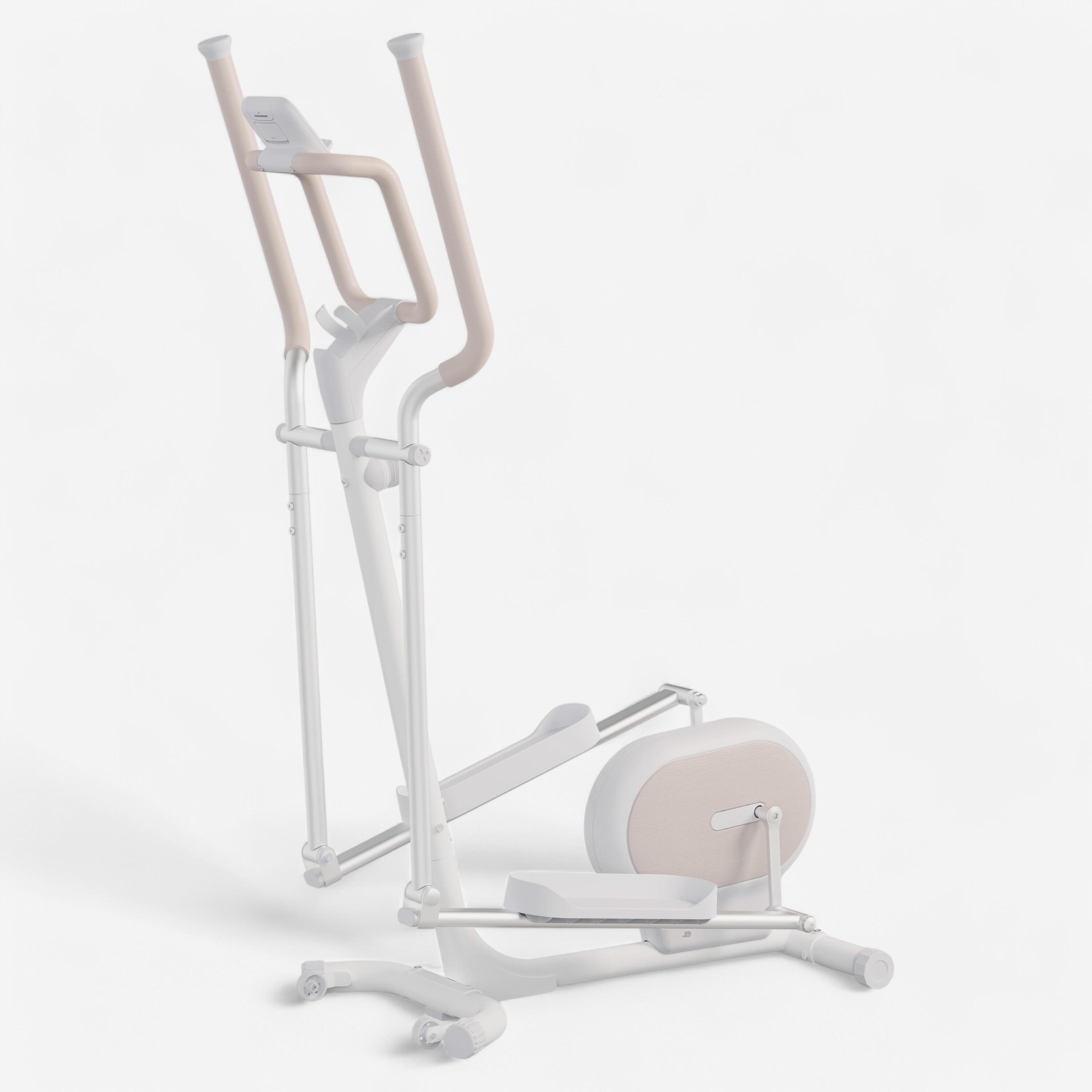 DOMYOS Bicicleta Elíptica Initial Elliptical 100 Blanco Conectada