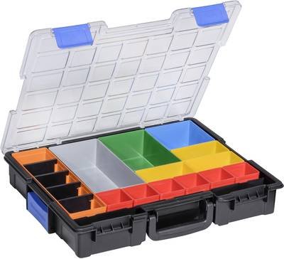 Allit EuroPlus Pro K44/18 Sortimentskoffer (L x B x H) 355 x 440 x 76 mm Anzahl Fächer: 18 Inhalt 1 St.
