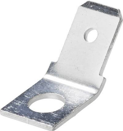 Vogt Verbindungstechnik 3861.67 Steckzunge Steckbreite: 6.3 mm Steckdicke: 0.8 mm 45 ° Unisoliert Metall 1 St.