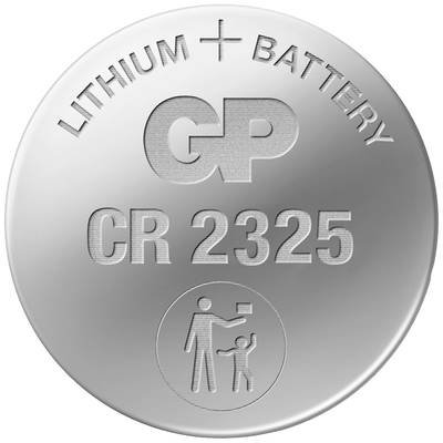 GP Knopfzelle CR 2325 3 V 1 St. 190 mAh Lithium GPCR2325STD286C1