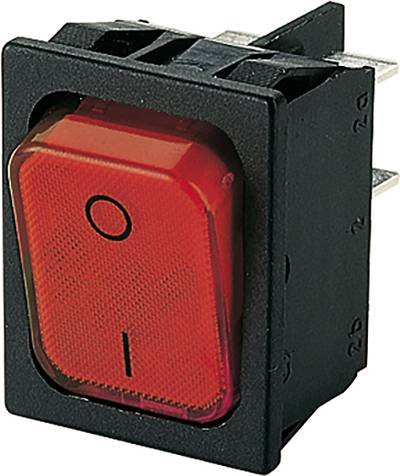 Marquardt 1835.3112 Wippschalter 01835.3112-01 250 V/AC 20 A 1 x Aus/Ein IP40 rastend 1 St.