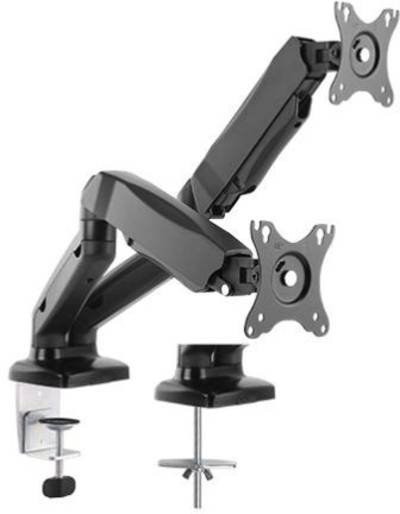 IB-MS304-T, Monitorständer mit Tischhalterung für zwei Monitore bis zu 27’’ (68 cm)