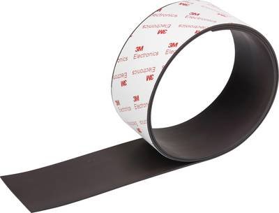 TOOLCRAFT 92013c160 Magnetklebeband Anthrazit (L x B) 1 m x 50 mm 1 St.