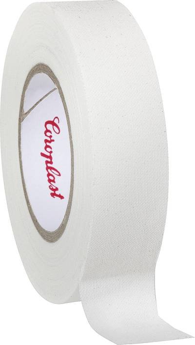 Coroplast 16538 16538 Gewebeklebeband Weiß (L x B) 10 m x 19 mm 1 St.