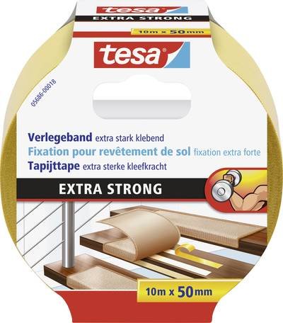 tesa EXTRA STRONG 05686-00018-11 Verlegeband Orange (L x B) 10 m x 50 mm 1 St.
