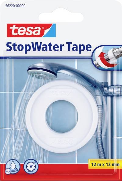 tesa 56220-00000-00 Reparaturband tesa® StopWater Tape Weiß (L x B) 12 m x 12 mm 1 St.