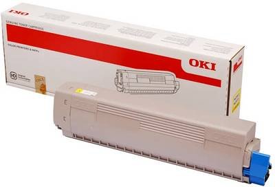 OKI Toner Toner Yellow Original Gelb 7300 Seiten 45862837