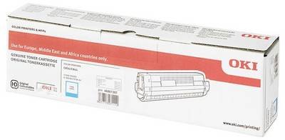 OKI Toner Original Cyan 10000 Seiten 46861307
