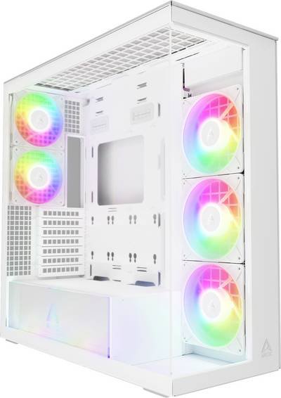 Arctic Xtender Midi-Tower PC-Gehäuse, Gaming-Gehäuse Weiß