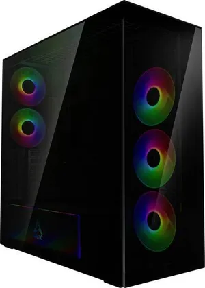 Arctic Xtender Midi-Tower PC-Gehäuse, Gaming-Gehäuse Schwarz
