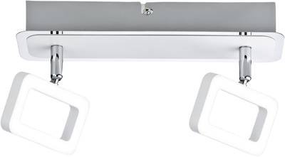 Paulmann Frame 66639 LED-Deckenstrahler 9 W Weiß (matt), Chrom