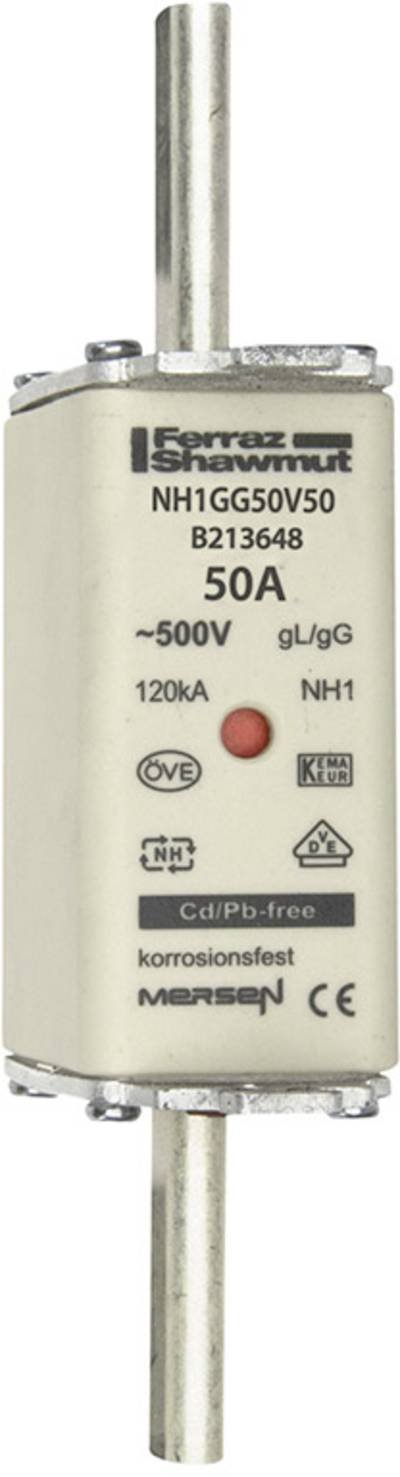 Mersen 1B151.000000 NH-Sicherung Sicherungsgröße = 1 50 A 500 V 1 St.