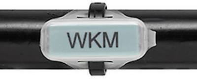 Weidmüller 1631910000-1 WKM 8/30 Leitermarkierer Beschriftungsfläche: 8 x 30 mm Transparent 1 St.