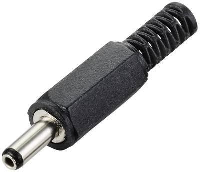 TRU COMPONENTS Schwachstromverbinder Stecker, gerade 3.5 mm 1.35 mm 1 St.
