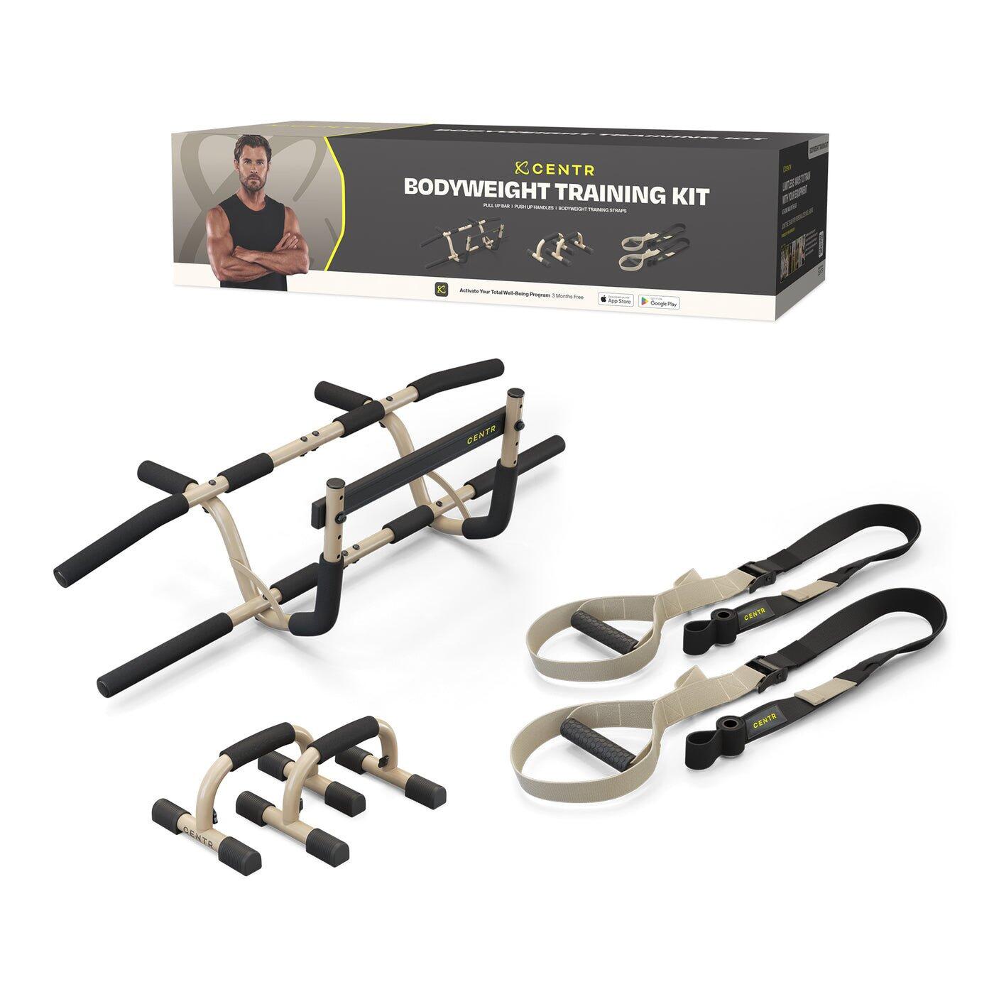 CENTR Kit de entrenamiento con peso corporal