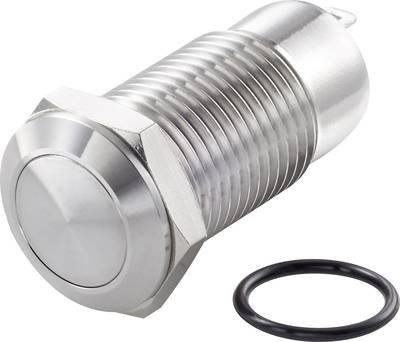 TRU COMPONENTS TC-7494668 TC-GQ12-CH-10Z/J/S Drucktaster 36 V/DC 1 A 1 x Aus/Ein rastend IP40 1 St.
