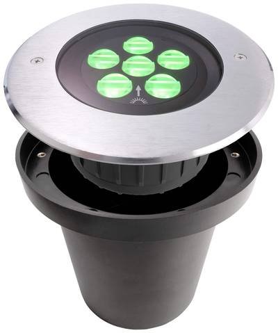 Deko Light Canum 730454 Bodeneinbauleuchte LED fest eingebaut LED 16.90 W Silber