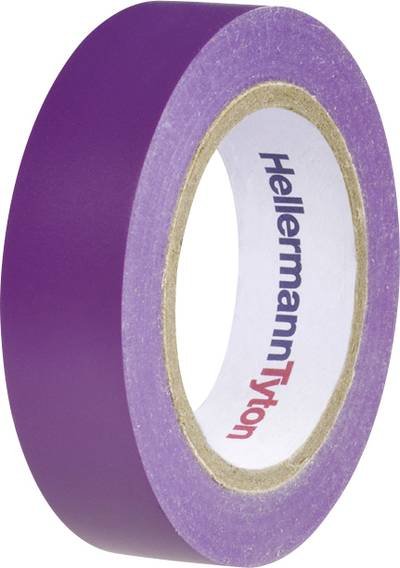 HellermannTyton HelaTape Flex 15 710-00109 Isolierband HelaTape Flex 15 Violett (L x B) 10 m x 15 mm 1 St.