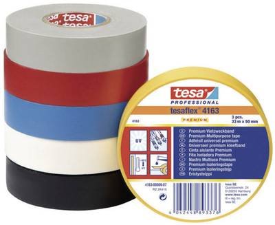 tesa PREMIUM 04163-00190-92 Isolierband tesaflex® 4163 Weiß (L x B) 33 m x 25 mm 1 St.