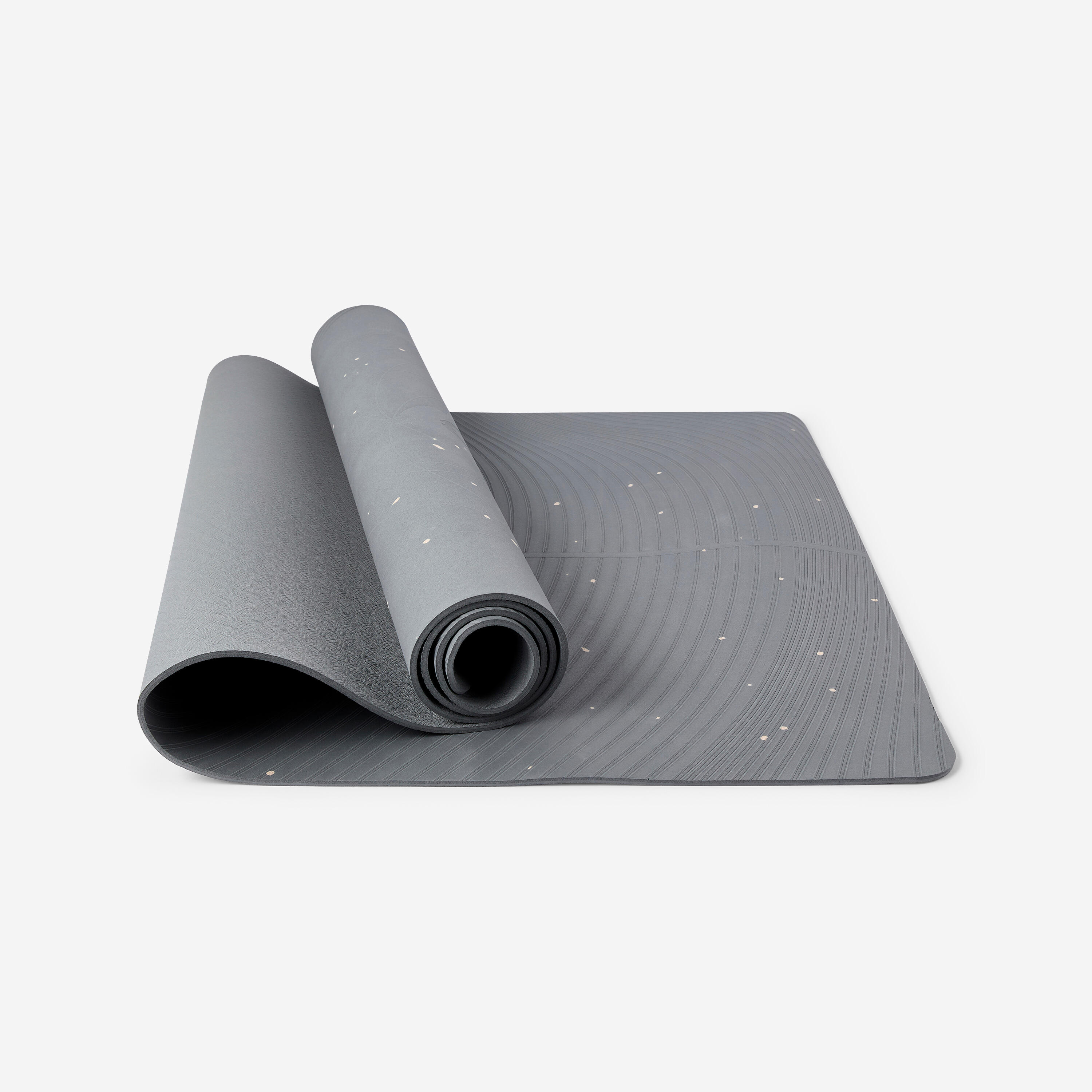 KIMJALY Esterilla Yoga Suave Gris XL 200 x 75 cm x 5 mm