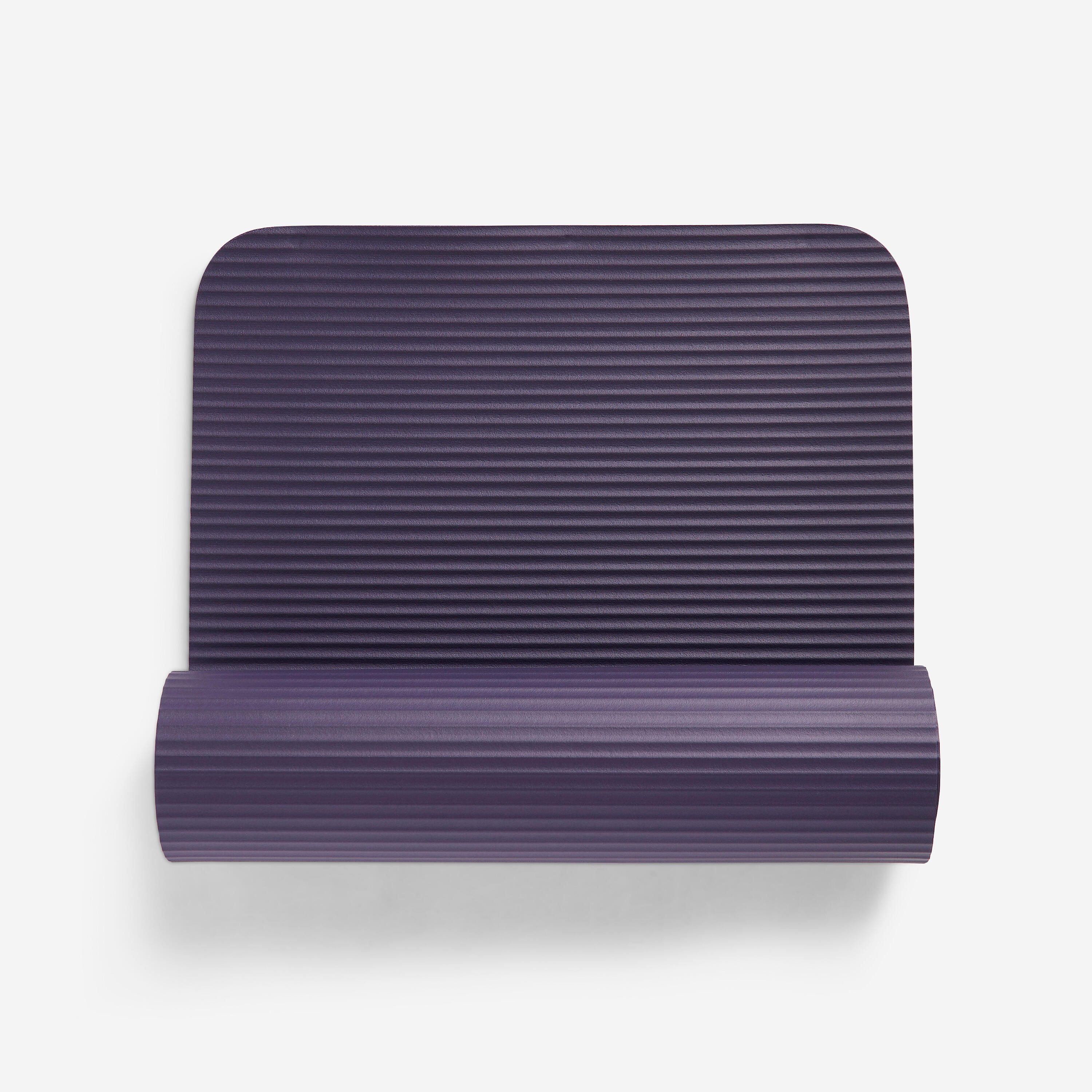 DOMYOS Esterilla Pilates Violeta Confort Grosor 10 mm