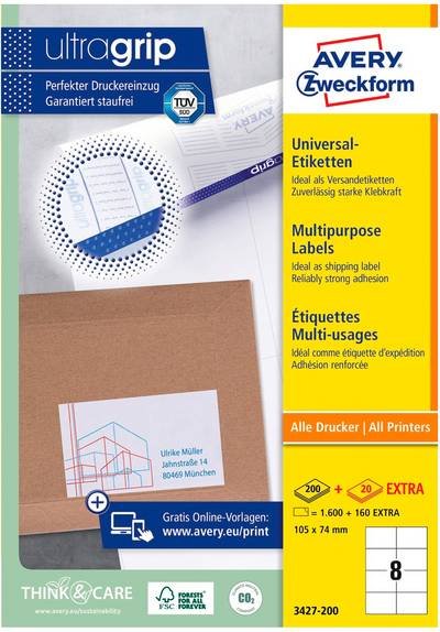 Avery-Zweckform 6138 Universal-Etiketten 1 St.