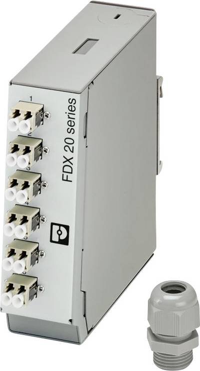 Phoenix Contact FOC-FDX20-PP-LCD6-OM4-PT9 LWL-Spleißbox