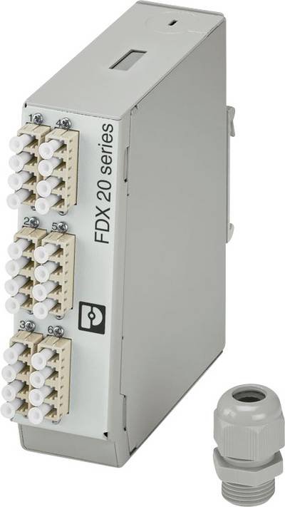 Phoenix Contact FOC-FDX20-PP-LCQ6-OM2-PT9 LWL-Spleißbox