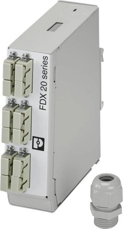 Phoenix Contact FOC-FDX20-PP-SCD6-OM4-PT9 LWL-Spleißbox