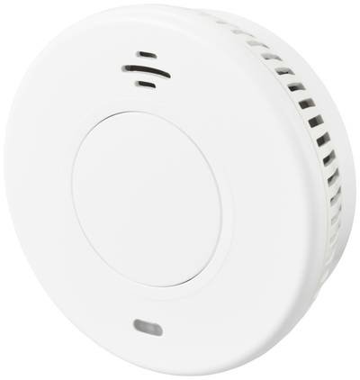 Sygonix EN14604 Rauchwarnmelder inkl. 10 Jahres-Batterie batteriebetrieben (Ø x T) 105 mm x 36 mm