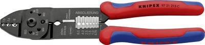 Knipex 97 21 215 C 97 21 215 C Crimpzange 1 Stück Unisolierte Kabelschuhe, Unisolierte Kabelverbinder 0.5 bis 6 mm²