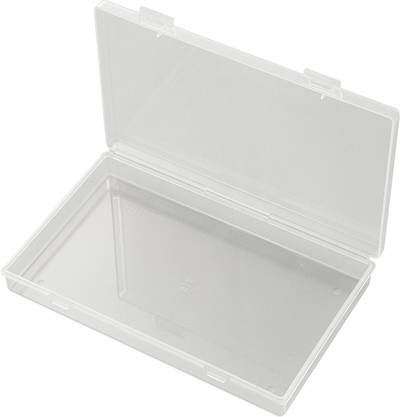 TRU COMPONENTS E-324-S Sortimentskasten (L x B x H) 176 x 110 x 26 mm Anzahl Fächer: 1 feste Unterteilung Inhalt 1 St.
