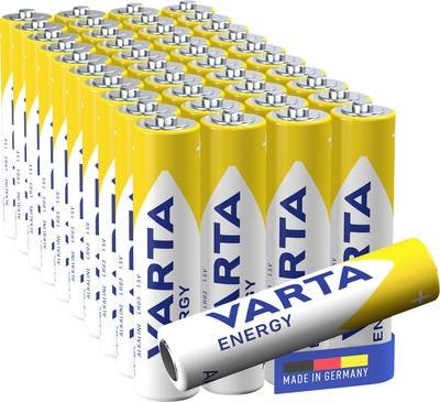 Varta Energy AAA Postalbox 40 Micro (AAA)-Batterie Alkali-Mangan 1.5 V 40 St.