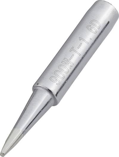 TOOLCRAFT Lötspitze Meißelform Spitzen-Größe 1.6 mm Spitzen-Länge 17 mm Inhalt 1 St.