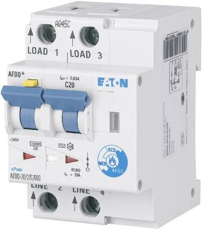 Eaton 187219 Brandschutzschalter 2polig 20 A 0.03 A 230 V/AC 1 St.