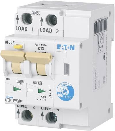 Eaton 187183 Brandschutzschalter 2polig 13 A 0.01 A 230 V/AC 1 St.