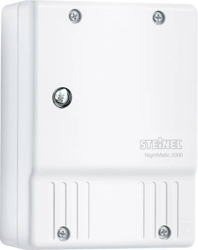 Steinel Dämmerungssensor Nightmatic 2000 Weiß, Dämmerungsschalter mit 1000 W Schaltlast