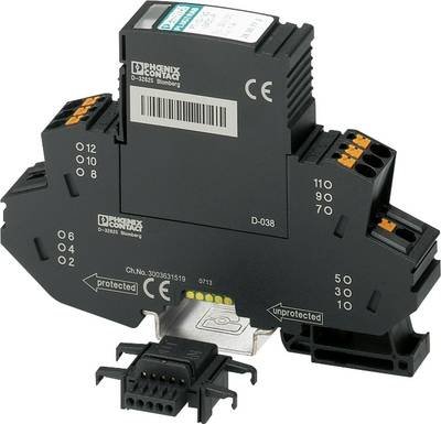 Phoenix Contact 2801288 PT-IQ-3-HF-12DC-PT Verteilerschrank-Überspannungsschutz Überspannungsschutz für: Verteilerschran