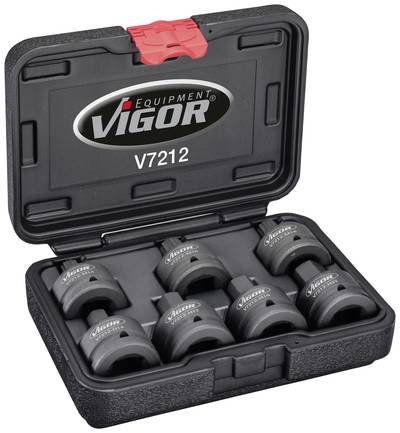 Vigor V7212 Schlagschrauber-Steckschlüsseleinsatz-Set V7212
