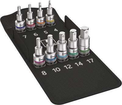 Wera 8740 C HF Steckschlüssel-Bit-Einsatz-Set 1/2" (12.5 mm) 9teilig 05004201001