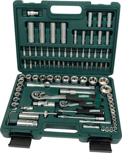 Brüder Mannesmann Steckschlüsselsatz metrisch 1/4" (6.3 mm), 1/2" (12.5 mm) 94teilig M 2055-SL
