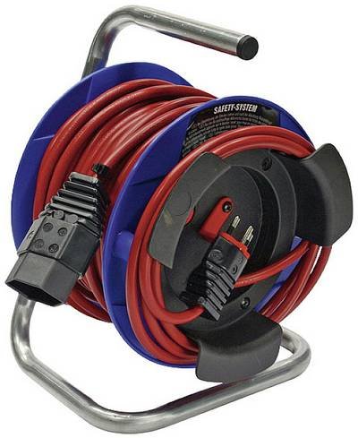 Brennenstuhl 1078072 Kabeltrommel 15 m Rot Schweiz-Stecker