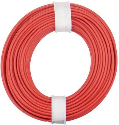 Donau Elektronik 125-010 Litze 1 x 0.25 mm² Rot 10 m