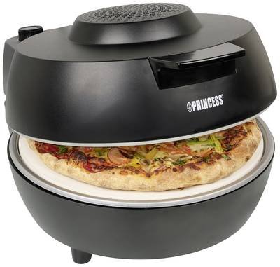 Princess Oven Pro Pizzaofen Kontrollleuchte, Timerfunktion, Cool-Touch-Gehäuse