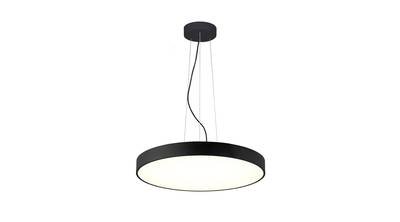 Deko Light Menkar 400 342202 Pendelleuchte LED LED fest eingebaut 43 W Tiefschwarz (RAL 9005)