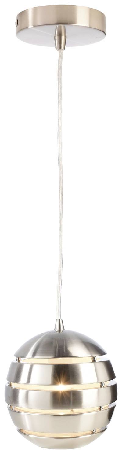 Deko Light Ankaa 200 342137 Pendelleuchte LED, Halogen E27 40 W Edelstahl
