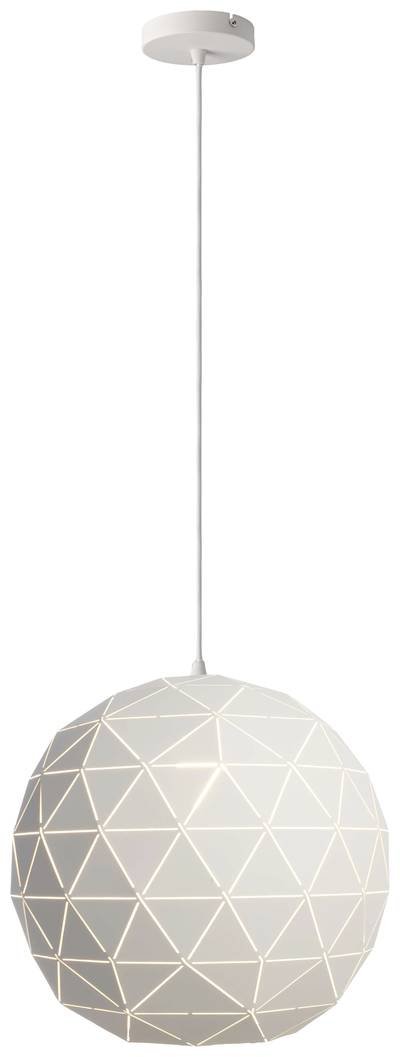 Deko Light Asterope rund 500 342131 Pendelleuchte LED, Halogen E27 40 W Weiß