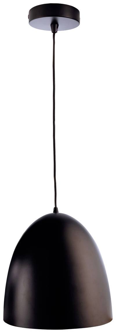 Deko Light Bell 342054 Pendelleuchte LED, Halogen E27 40 W Schwarz