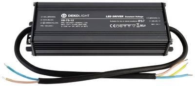 Deko Light IP, CV, V LED-Trafo Konstantspannung 0 mA - 6.25 A 12 V/DC 1 St.