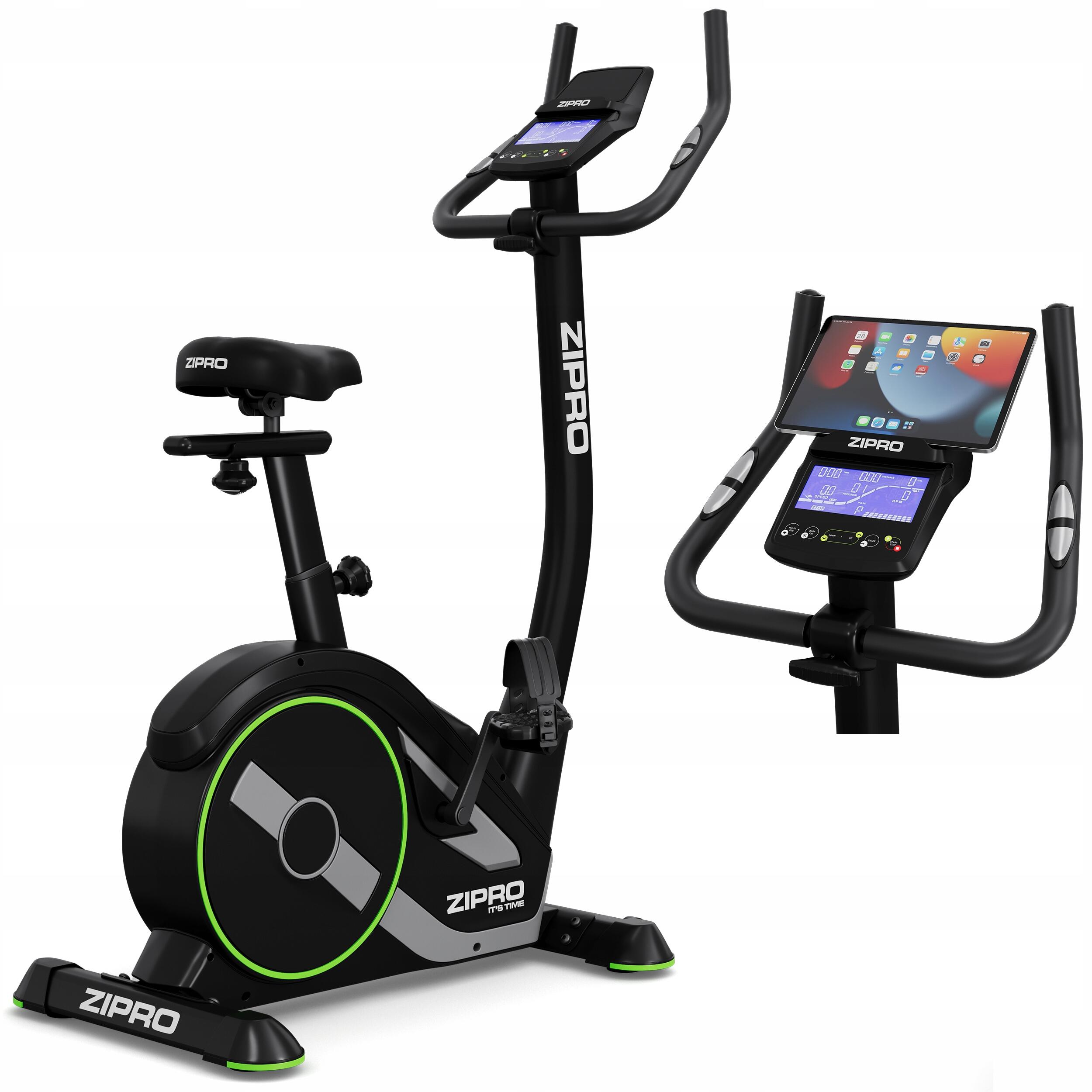 ZIPRO Bicicleta estática electromagnética Zipro Rave Zwift Kinomap para cardio